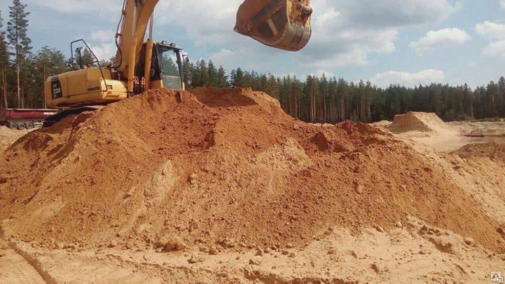 фото карьерный песок