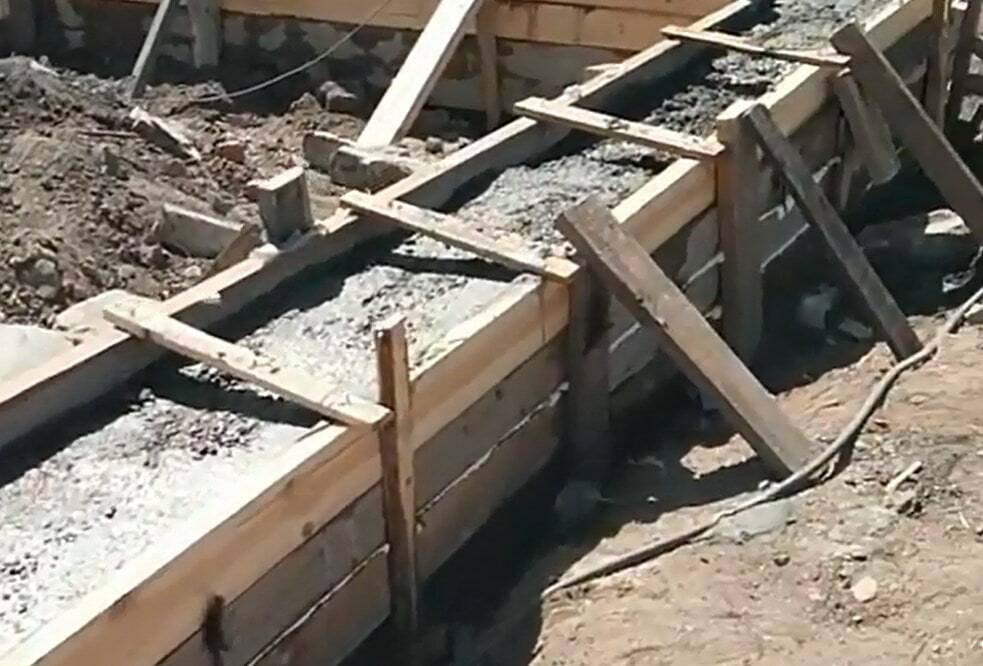 Фото бетона в опалубке